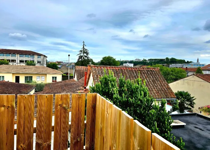 Elegant T2 Au Calme Avec Terrasse Et Climatisation