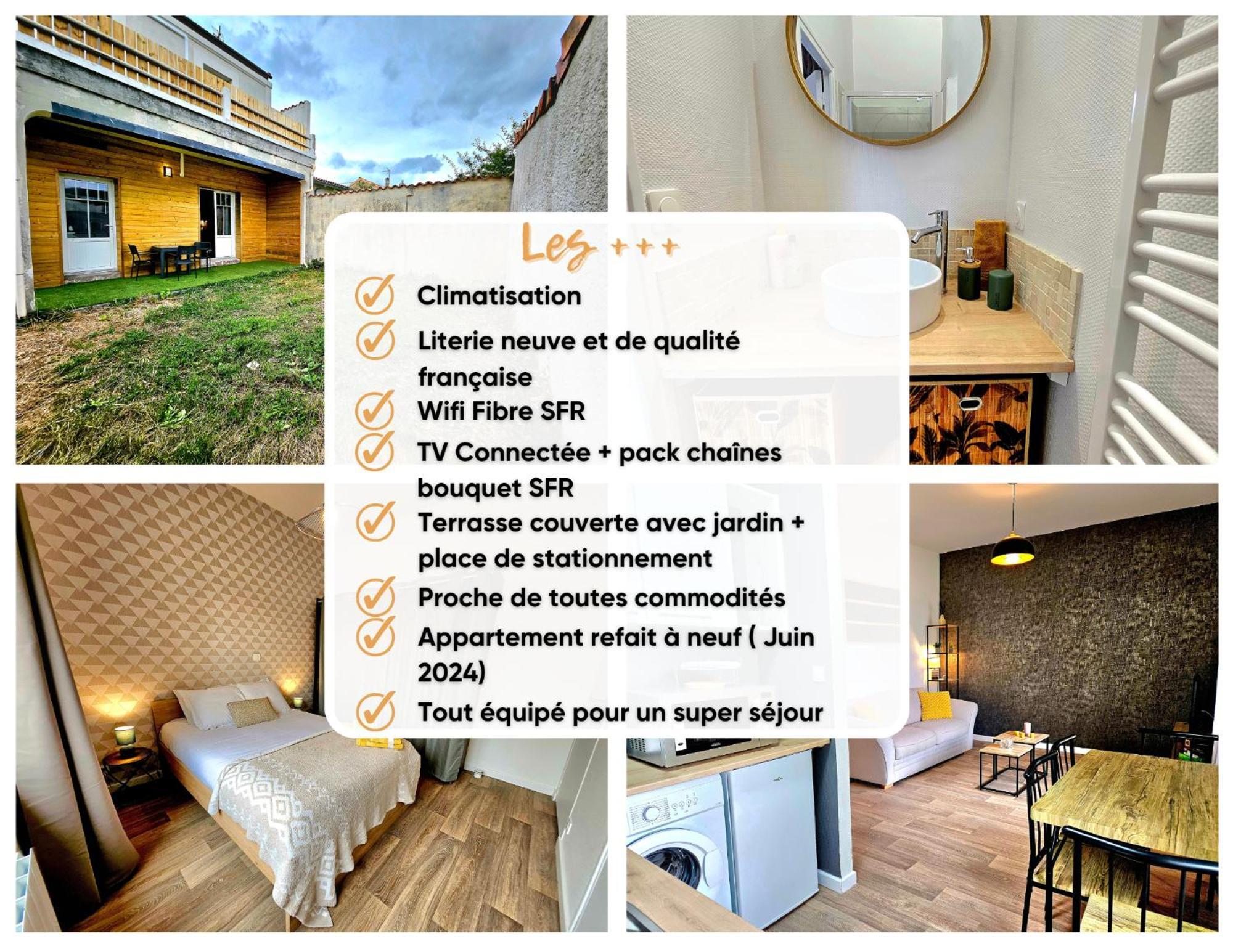 Elegant T2 Au Calme Avec Terrasse Et Climatisation * Angouleme