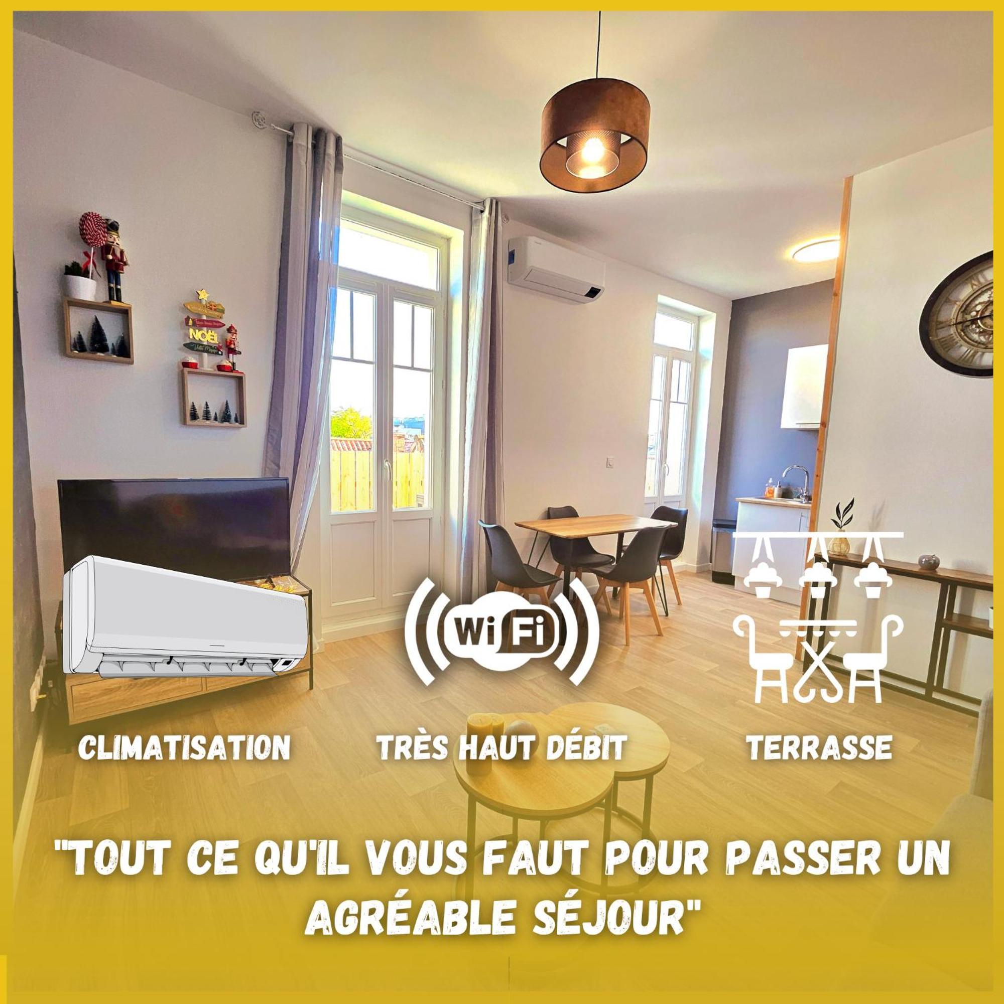 Elegant T2 Au Calme Avec Terrasse Et Climatisation * Angouleme